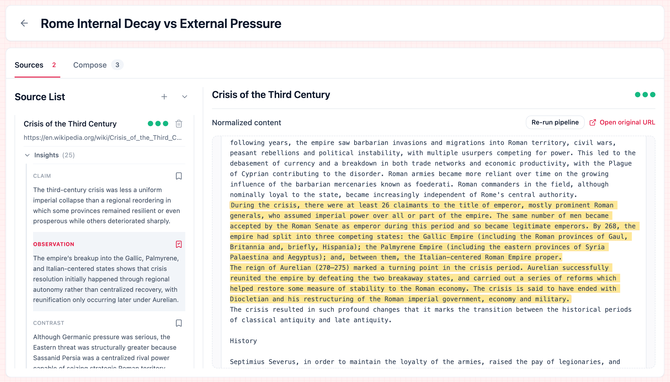 Crafticle: compose tab and article editor